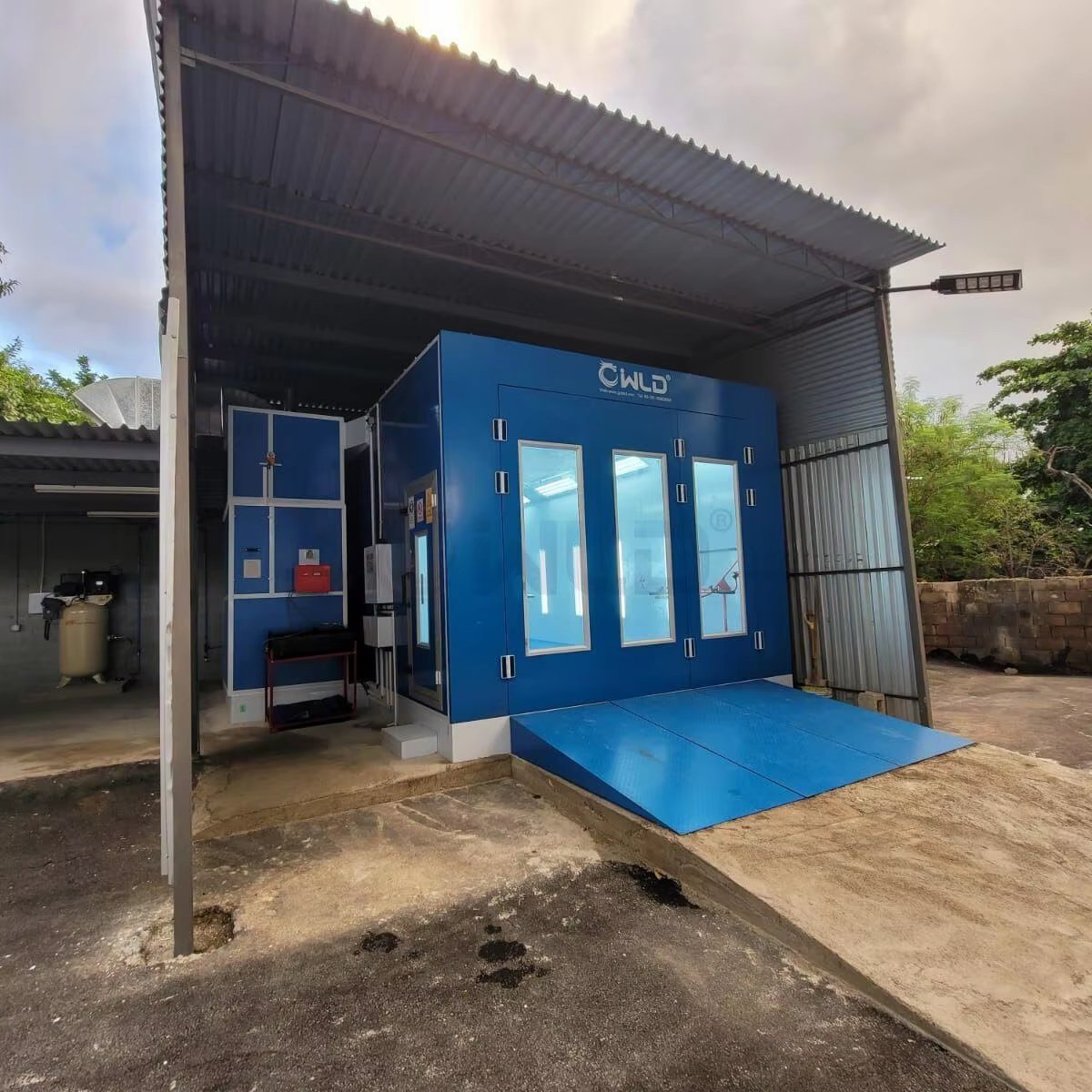 WLD Spray Booth Paint Booth Car Paint Oven Auto Repair Paint Oven Painting Cabin Auto Maintenance Painting Cabin/chamber CE